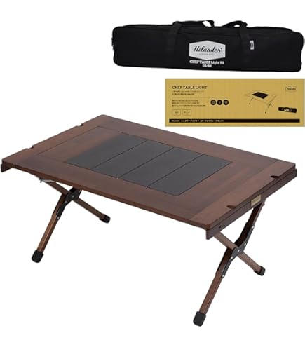 Amazon | Hilander(ハイランダー) ウッドキッチンテーブル | Hilander