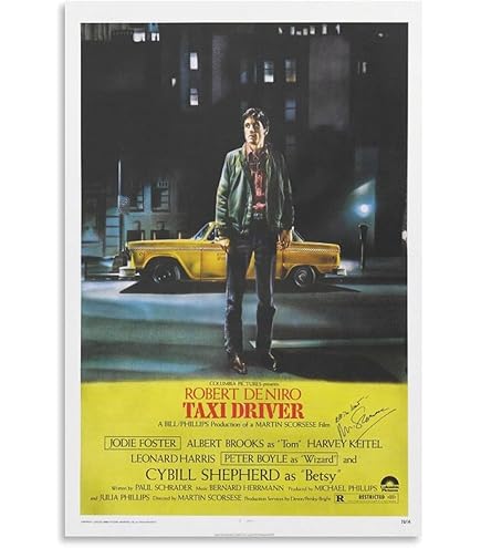 Amazon.co.jp: 映画ポスター タクシードライバー 11×17インチ (27.9