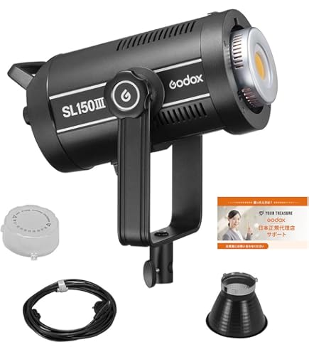 Amazon | GODOX SL150II撮影ライト LEDライト ファンノイズ無し Bowens