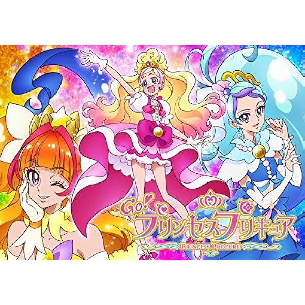 Go! プリンセスプリキュア Blu-ray Amazon特典 布ポスター Go