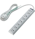 Amazon.co.jp: エレコム(ELECOM) 電源タップ 雷ガード マグネット付