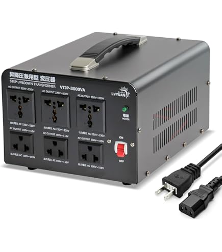 Amazon.co.jp: カシムラ(Kashimura) 海外国内用 変圧器 AC 220V ~ 240V