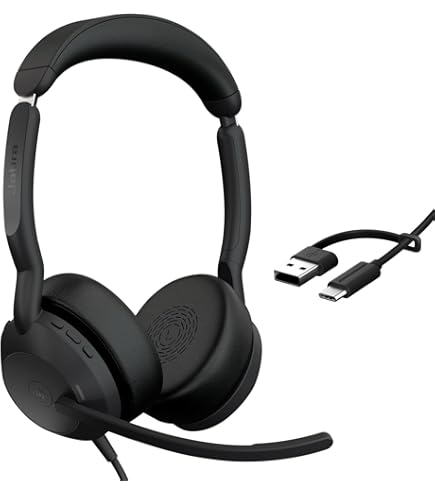 Amazon.co.jp: Jabra Evolve2 40 UC 有線ヘッドフォン USB-C モノ