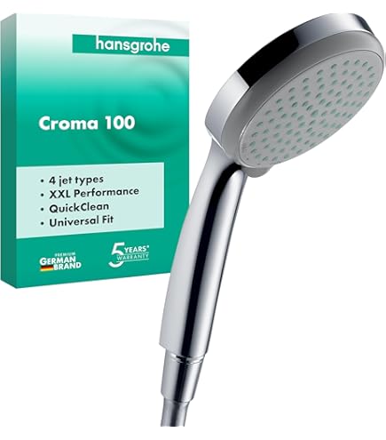 Amazon.co.jp: Hansgrohe シャワーヘッド クロメッタ85ヴァリオクロム