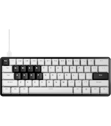 Amazon | KINESIS Gaming TKO ホワイト メカニカルキーボード