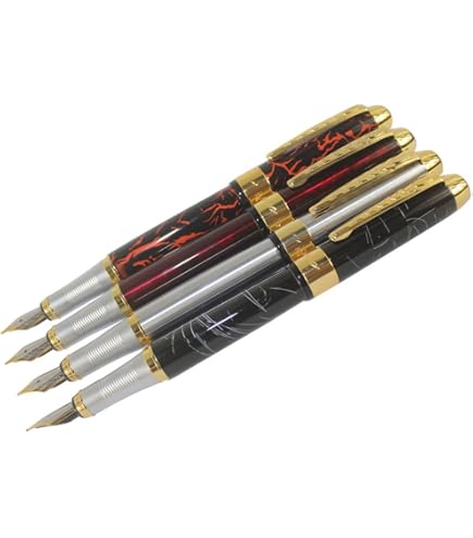 Amazon | Gullor ステンレススチール EFペン先 クラシック万年筆セット