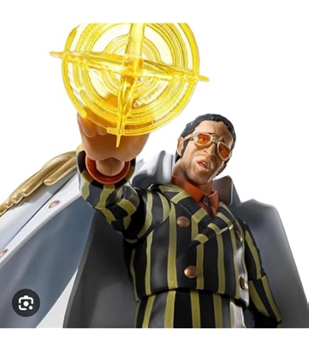 Amazon | ワンピース フィギュア 海軍大将 黄猿 ボルサリーノ 発光可