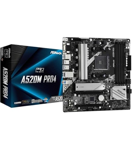 Amazon | ASRock AMD Ryzen 3000/4000シリーズ(Soket AM4)対応 A520