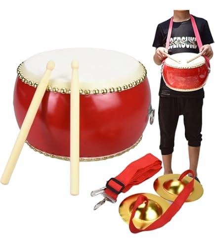 Amazon | 締太鼓(能楽・長唄・民謡) 鼓面35cm・胴高15cm(5寸) 特別教材