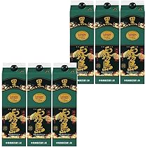 Amazon.co.jp: 黒霧島 25度パック 1800ml 1ケース（6本入） : 食品