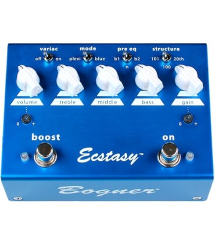 Amazon | Bogner ECSTASY RED - MINI ギターエフェクター