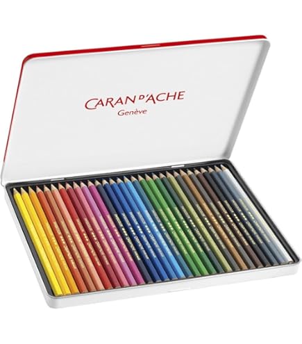 Amazon | CARAN d'ACHE カランダッシュ 色鉛筆 プリズマロ 100周年記念