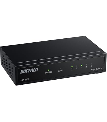 Amazon | BUFFALO GigaスイッチングHub 16ポート LSW2-GT-16NSRR