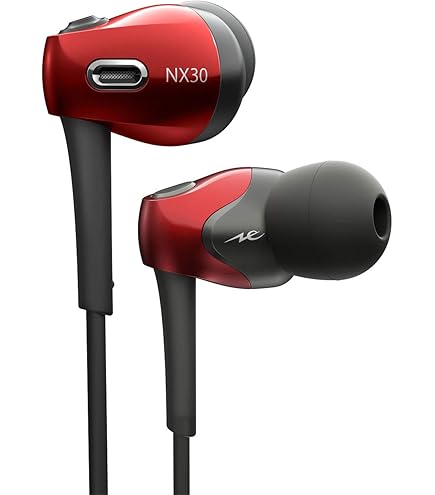Amazon.co.jp: ラディウス イヤホン レッド ハイレゾ対応 HP-NHR12R