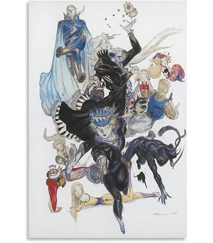 ファイナルファンタジーIX 非売品 FF9ポスター[黒] 貴重