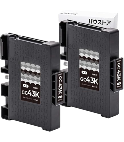 Amazon.co.jp: RICOH 純正 インク SGカートリッジ GC43 4色セット