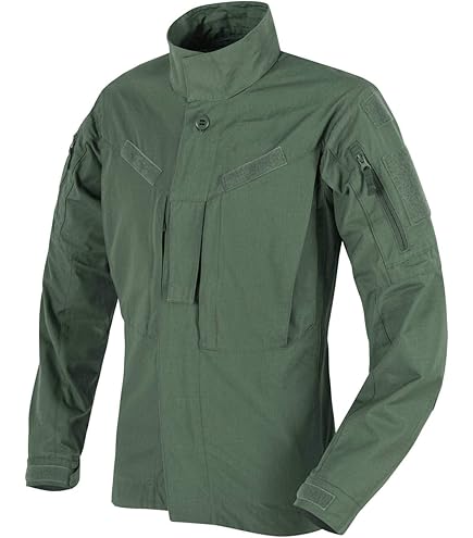 Amazon | HELIKON-TEX コンバットシャツ MCDU フレックターン/オリーブ
