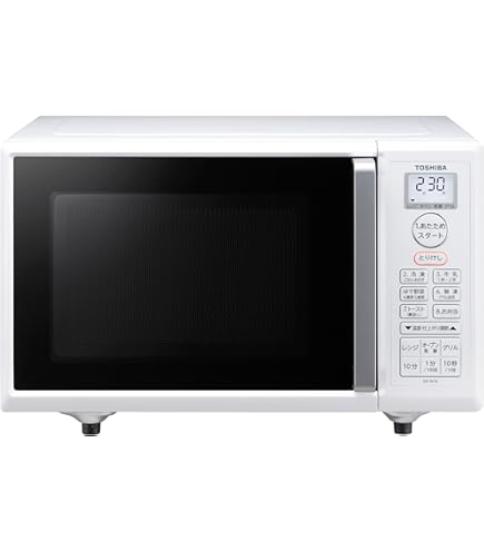 Amazon.co.jp: 東芝(TOSHIBA) ER-V18-W(ホワイト) オーブンレンジ 18L