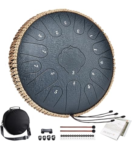 Amazon | ミニスティールタンドラム 3インチ / Mini steel tongue drum