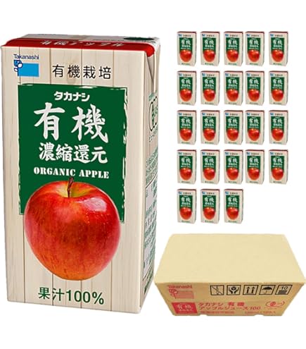 Amazon.co.jp: アップルメイト りんごジュース 1000ml紙パック×6本