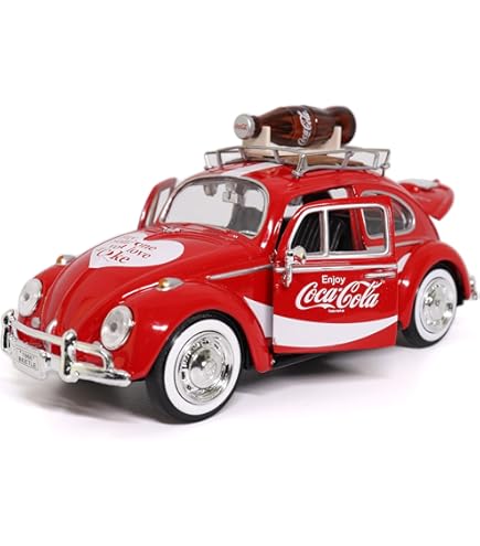 Amazon | Coca Cola(コカ・コーラ)シリーズ VW ビートル レッド 1966