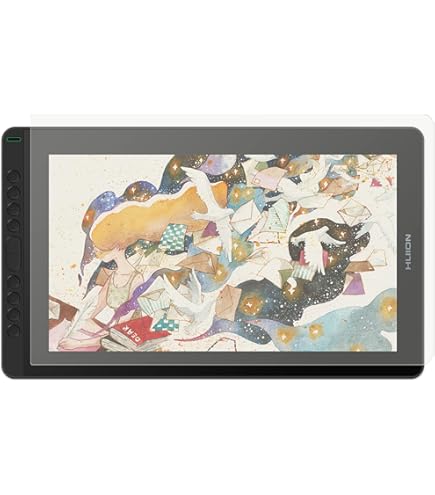 Amazon.co.jp: HUION 液タブ 液晶ペンタブレット Kamvas 16(2021) 15.6