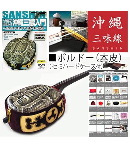 ✨️美品✨️沖縄三線 工四合 初心者 入門者 ソフトケース 合皮