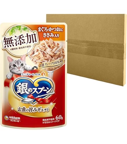 Amazon | 銀のスプーン 缶 13歳以上用 まぐろ・かつおにささみ入り 70g