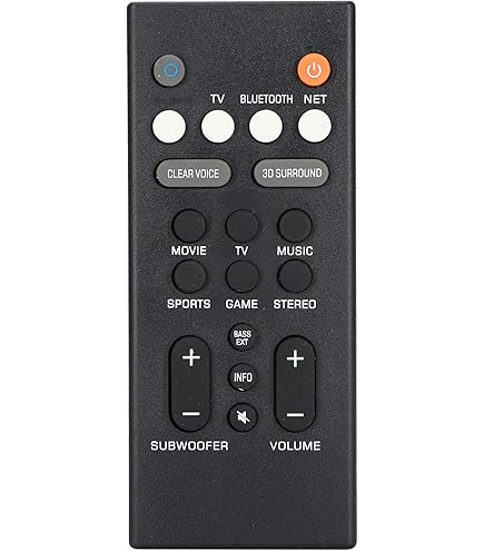 Amazon | Vbestlife ヤマハYAS-209 YAS-109用スピーカー交換用リモコン