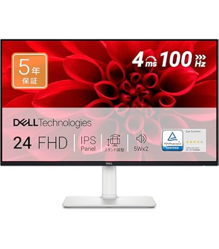 23.8インチ液晶モニターDELL S2421HS 2022年製 ④ Amazon.co.jp