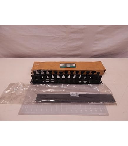 Amazon.co.jp: パンドウイット Cat6Aモジュラーパッチパネルキット 24