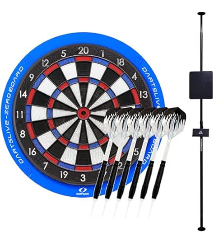 Amazon | ダーツボード DARTSLIVE-ZERO BOARD & DARTSLIVE ポール