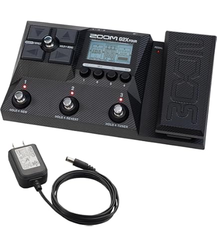 Amazon | ZOOM ズーム マルチエフェクター ブラック【メーカー3年延長