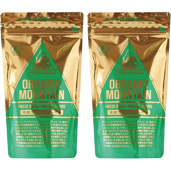 Amazon.co.jp: オーガニックマウンテン 有機インスタントコーヒー