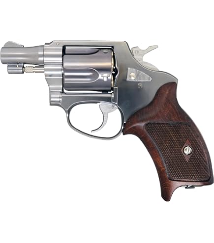 Amazon | マルシン ポリスリボルバー 77ミリ銃身 シルバーABS プラグ