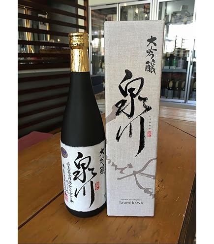 Amazon.co.jp: 日本酒 純米吟醸 泉川 1800ml 廣木酒造 ギフト