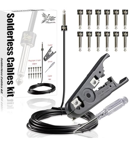 Amazon | Free The Tone SL-4L-GD-10K ソルダーレスケーブルキット