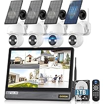 M2979-327-274】 防犯カメラ 屋外 ワイヤレス 4台セット