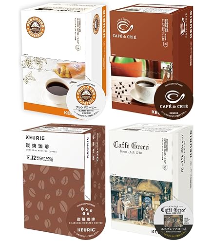 Amazon.co.jp: KEURIG キューリグ K-Cup ベーシックロースト 6箱セット