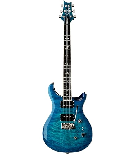 Amazon | SE Custom24 Semi-Hollow Piezo Lake Blue | エレキギター