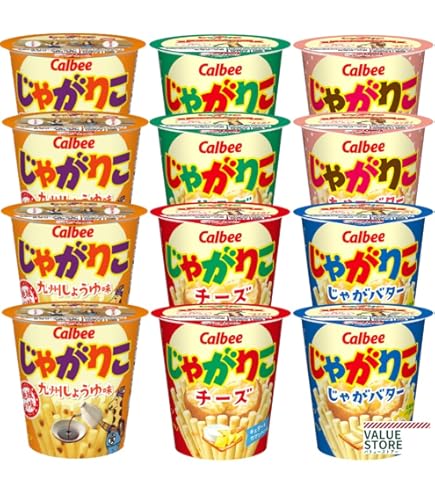 Amazon.co.jp: 【じゃがりこ】 アソートセット サラダ じゃがバター