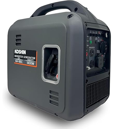 Amazon | 工進(KOSHIN) スタンダード 発電機 (定格出力2.3kVA) GV-2300