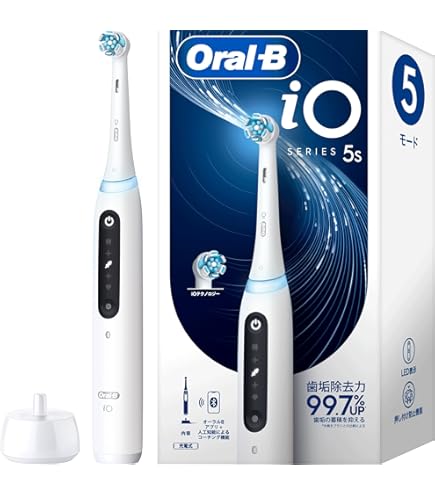 Amazon.co.jp: 電動歯ブラシ iOシリーズ iO5 マットブラック ブラウン