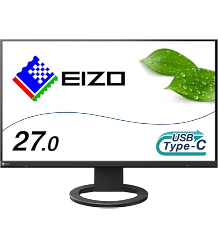 Amazon.co.jp: EIZO 27.0型カラー液晶モニター EV2781-WT : パソコン