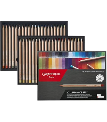 Amazon | カランダッシュ 色鉛筆 水溶性 ミュージアムアクアレル 20色