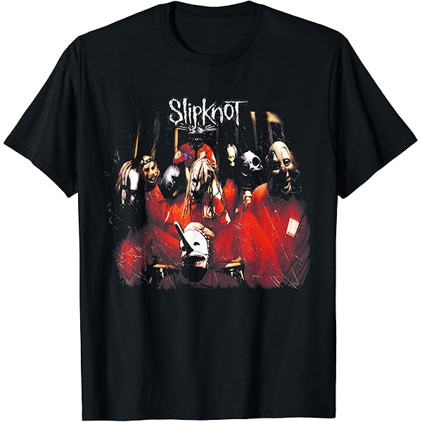 Amazon | Slipknot Band Frame Black Mens T-shirt X-large | Tシャツ