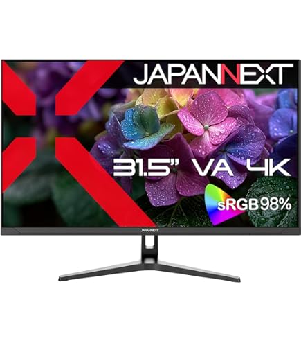 Amazon.co.jp: JAPANNEXT 31.5インチ モニター 4K UHD 3840x2160解像度
