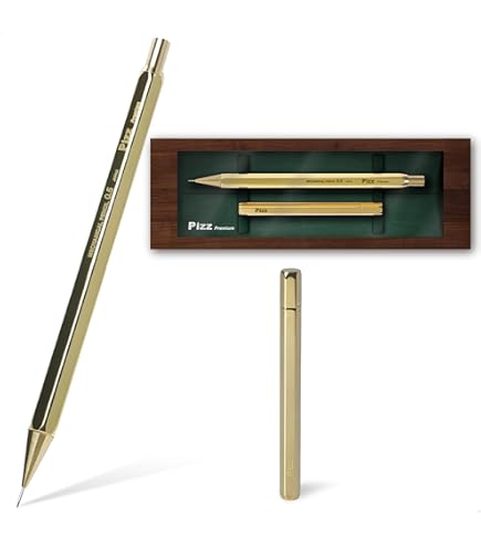 Amazon.co.jp: 特上杢ボナンペン 欅 シャーペン 真鍮金具 野原工芸似