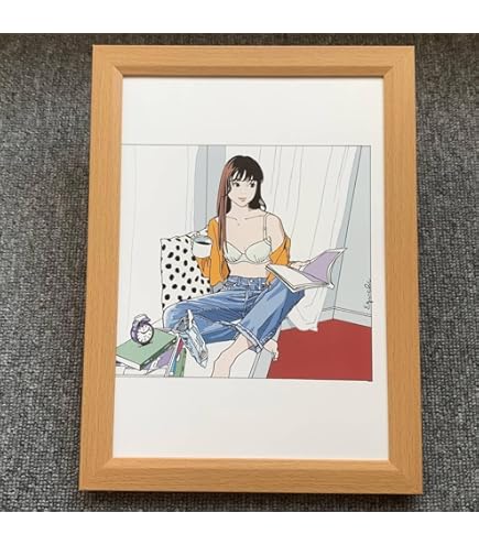 ももこ 直筆サイン入り額装A3複製原画 El Dorado さしみねこ屋