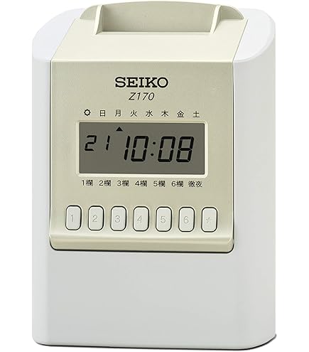 Amazon | セイコーソリューションズ 多機能タイムレコーダー QR-395